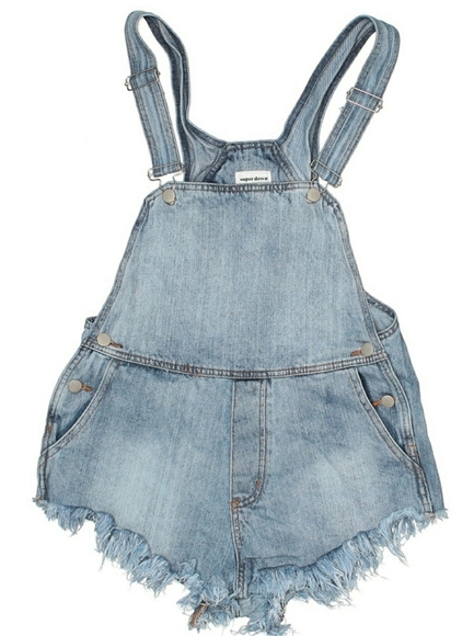 Superdown Diem Overall Shorts - Picture 4 of 5